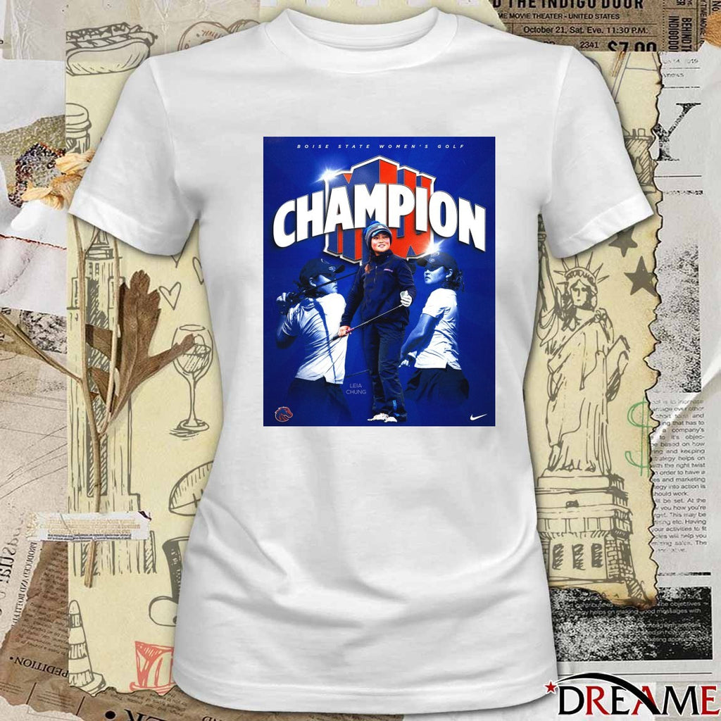 Boise State Leia Chung Mountain West Women’s Golf Championship in April 2026 Poster t-shirt