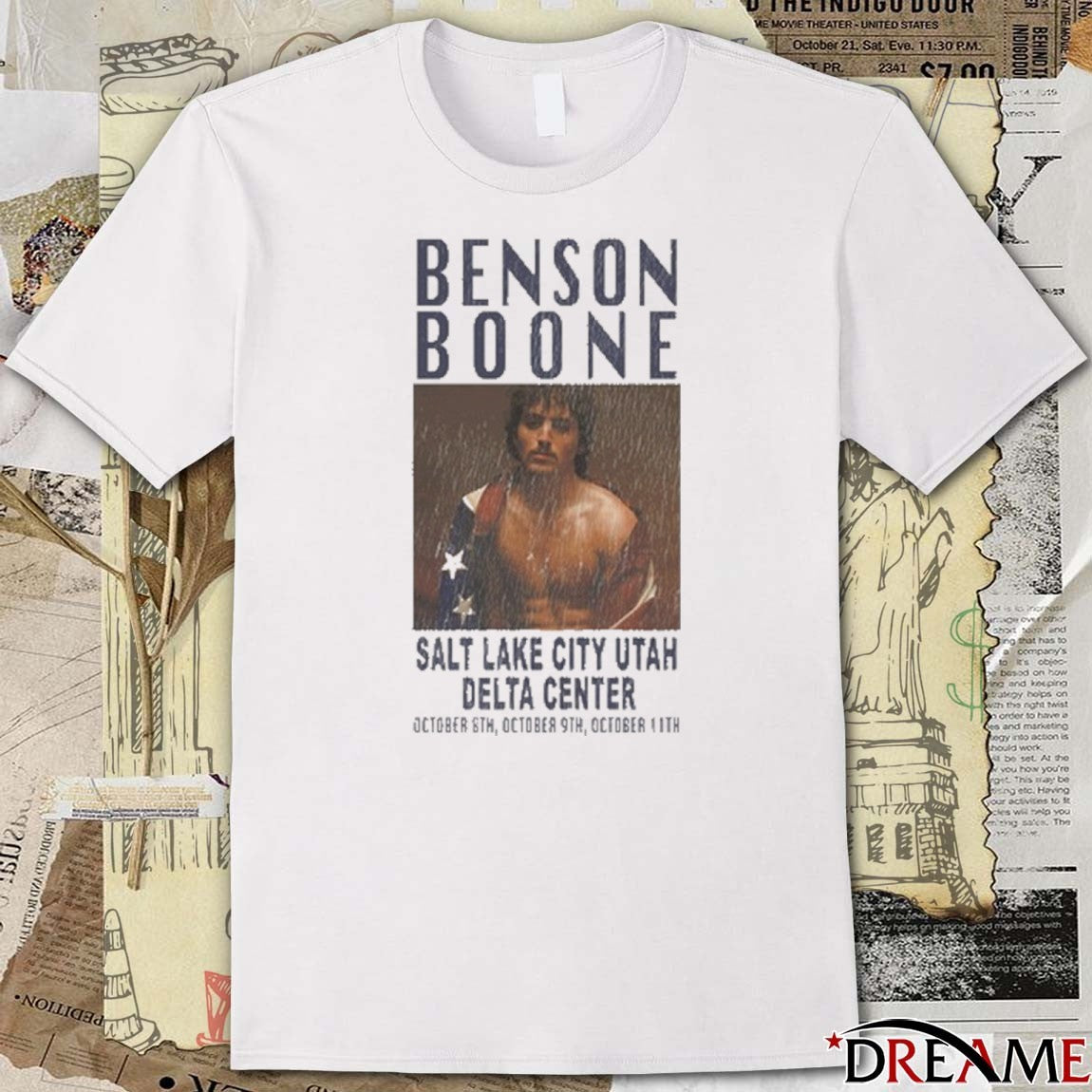 Boone Salt Lake City Utah Delta Center October 8 -11 2025 New t-shirt