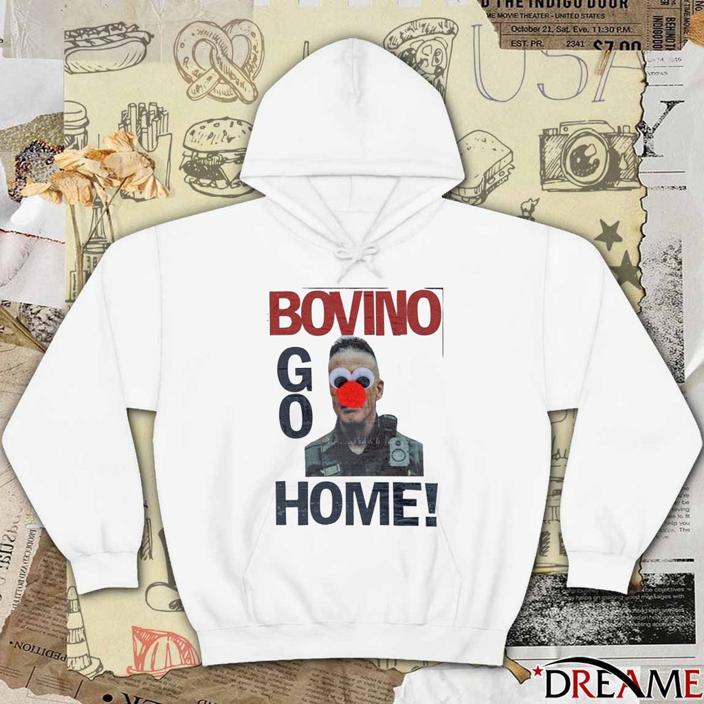 Border Patrol Commander Greg Bovino Go Home t-shirt