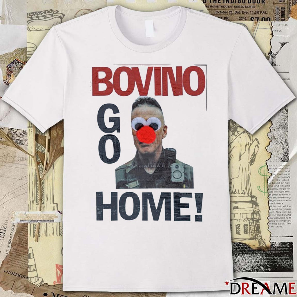 Border Patrol Commander Greg Bovino Go Home t-shirt