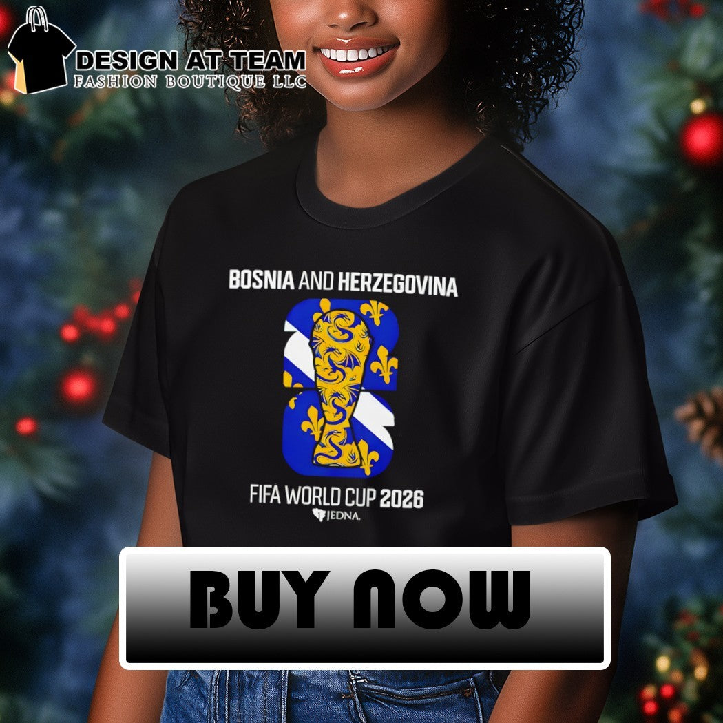 Bosnia Herzegovina World Cup 2026 Bosnia Lilium Bosniacum Trophy shirt