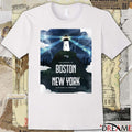 Boston vs. New York November 13 2025 A storm is coming Poster t-shirt