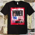Bowman Gray Race Winner Ryan Preece Cup Series Signature Poster t-shirt
