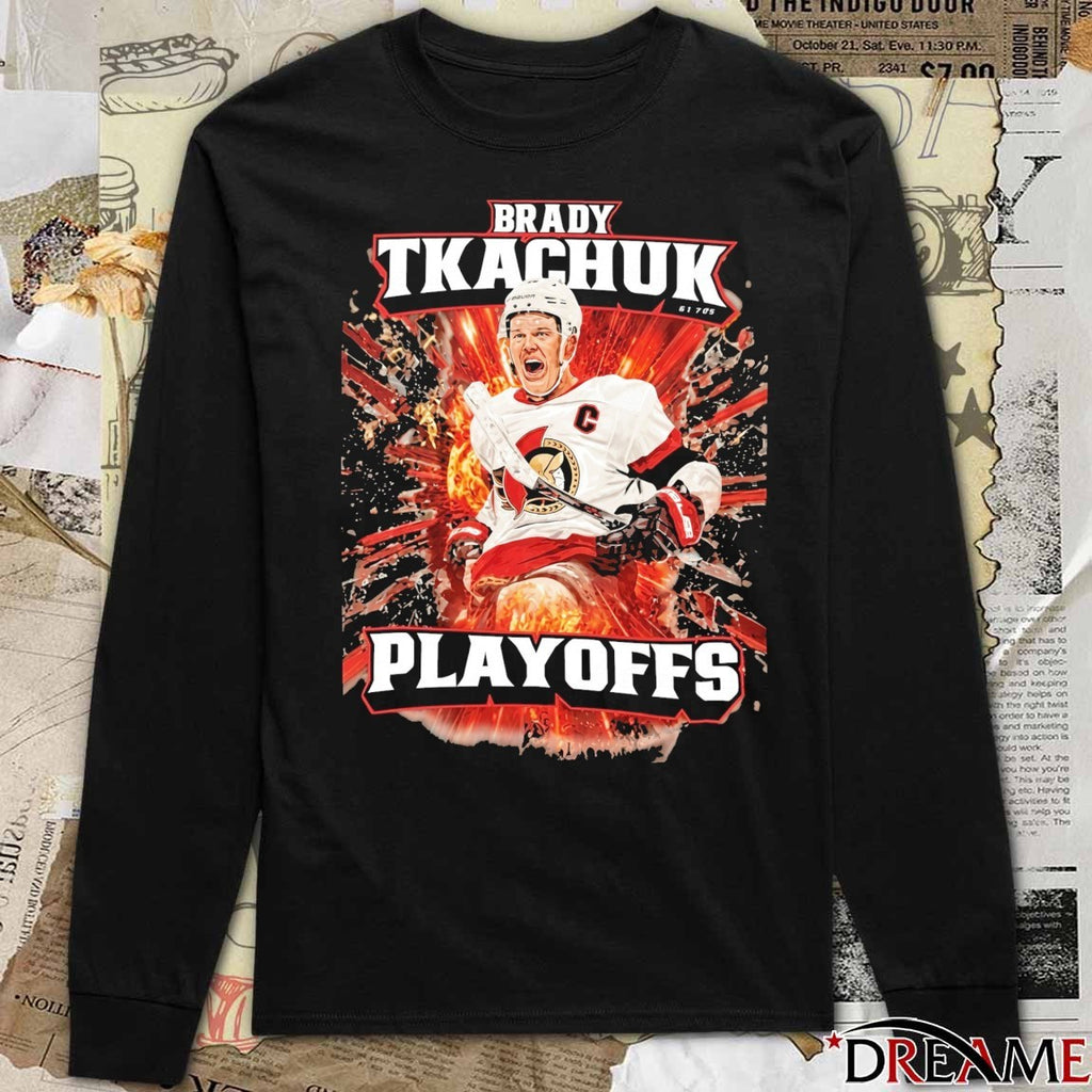 Brady Tkachuk Ottawa Senators 2026 NHL Men’s Hockey Playoffs Graphic t-shirt