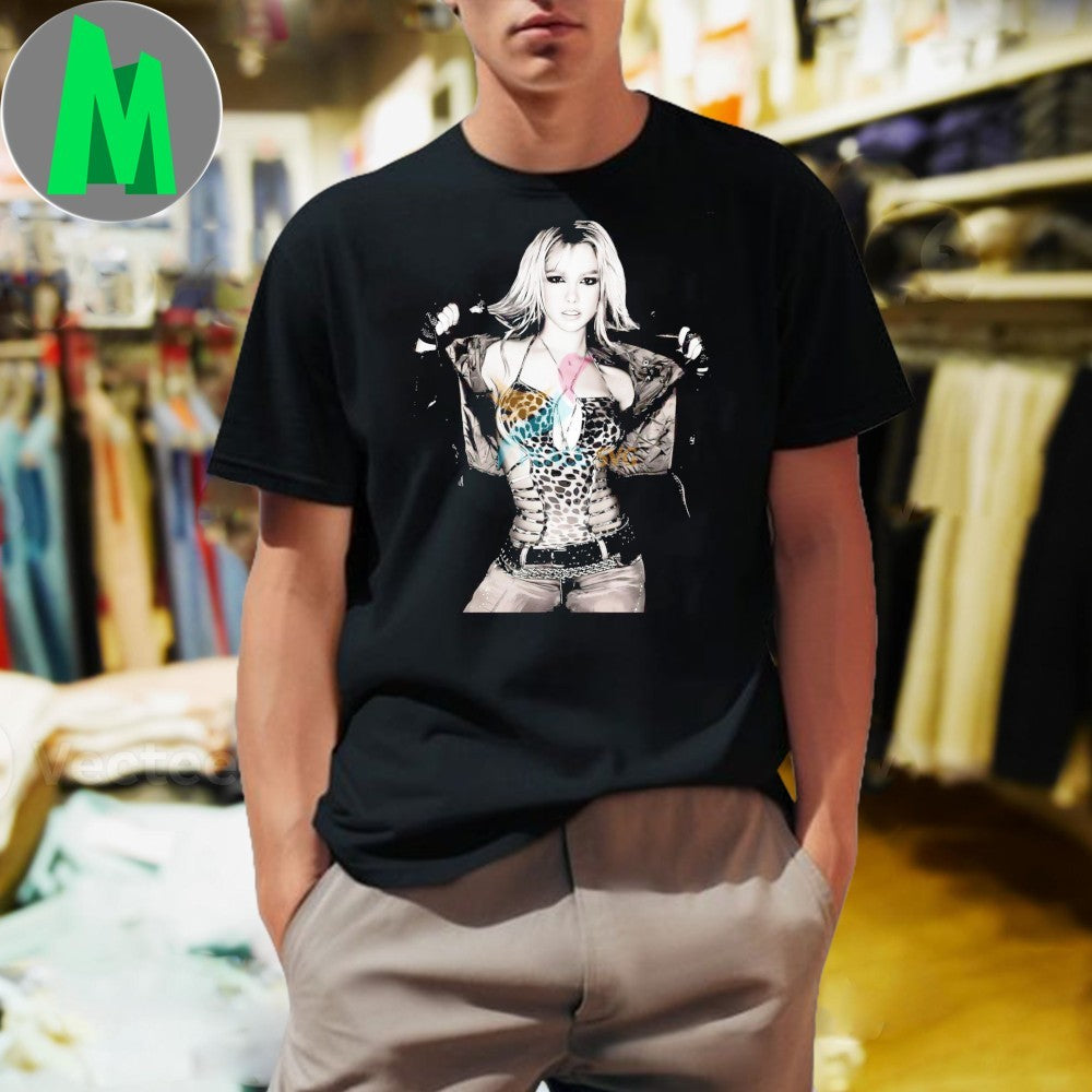 Britney Spears Funny Face Tongue Out Signature Shirt