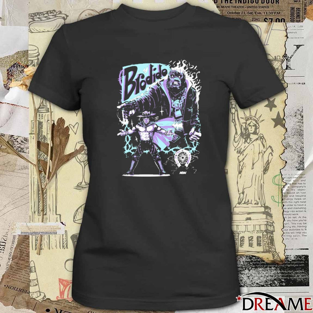Brodido Bad Hombres AEW 2025 Graphic t-shirt