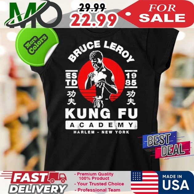 Bruce Leroy Academy Kungfu Harlem New York Shirt