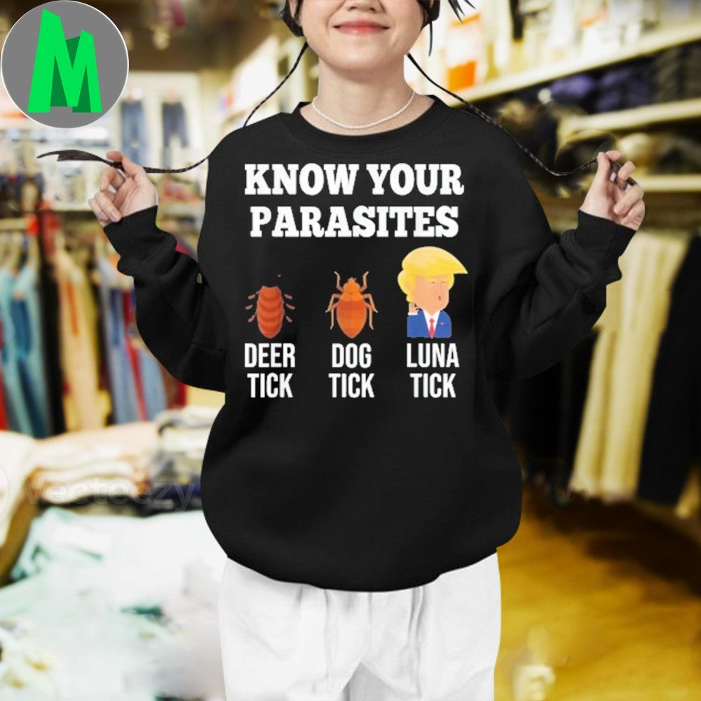 Bruce Springsteen Know Your Parasites Anti-Trump Funny Political T-Shirt Protest Tee