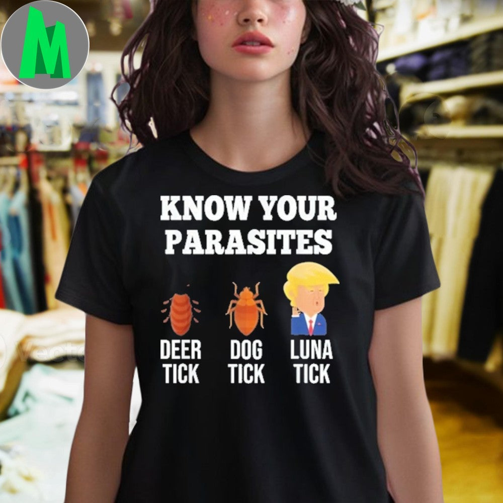 Bruce Springsteen Know Your Parasites Anti-Trump Funny Political T-Shirt Protest Tee