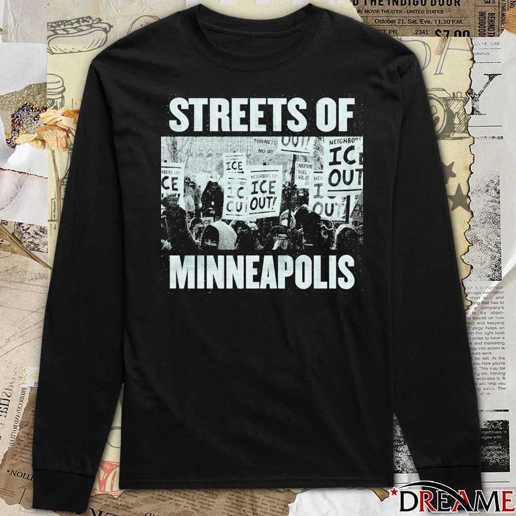 Bruce Springsteen Street Of Minneapolis Single Cover t-shirt