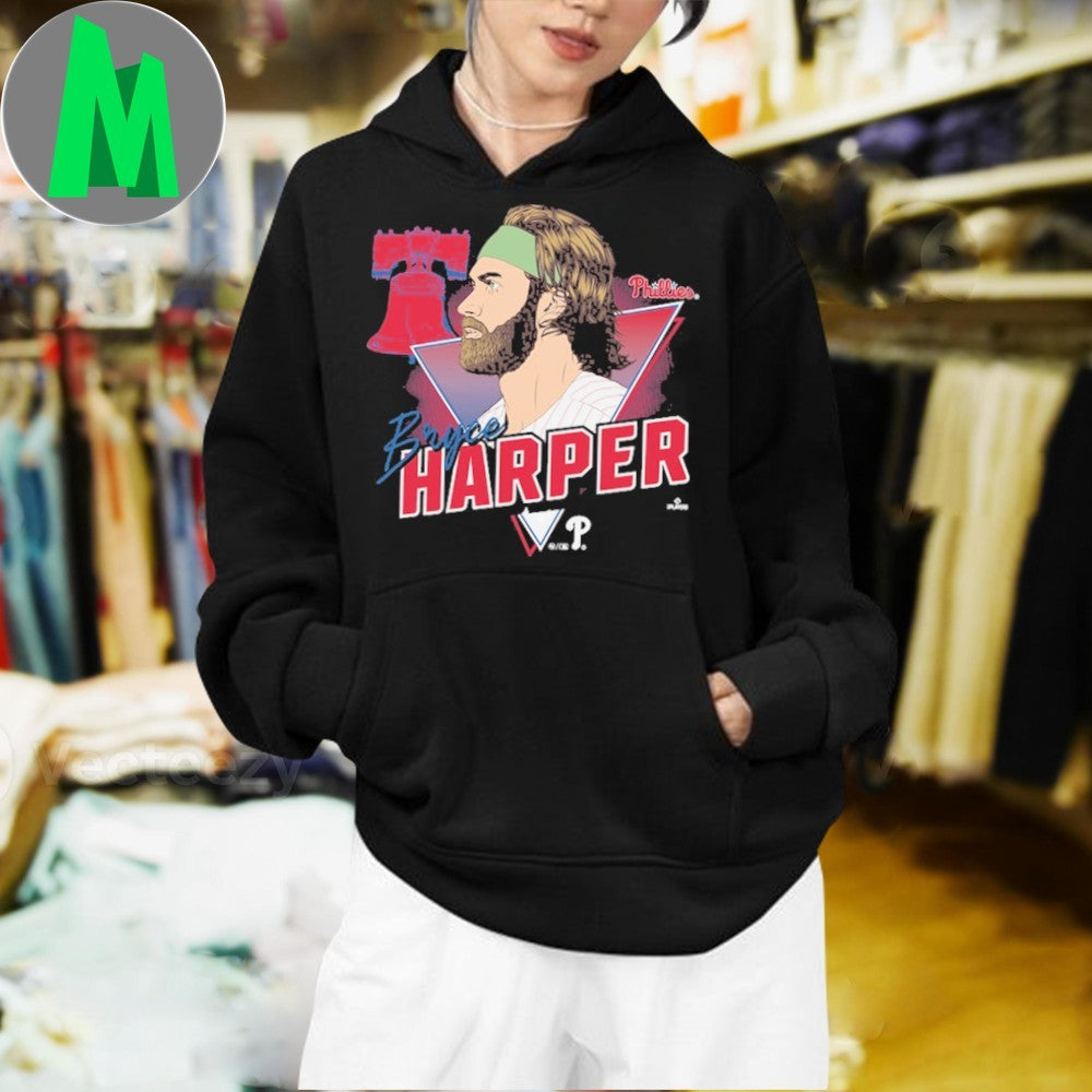 Bryce Harper Philadelphia Phillies Caricature Fan T-Shirt