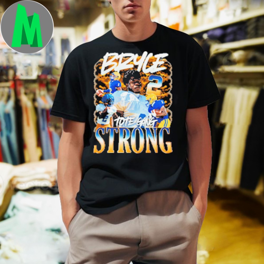 Bryce Strong #2 Football Player Totem Gang Graphic T-Shirt
