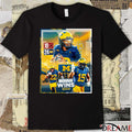 Bryce Underwood and Justice Haynes Michigan Wolverines Vs Wisconsin Badgers final score 24 – 10 Poster t-shirt