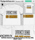 Buffalo Sabres Fuck Ice Go Sabres Hockey NHL 2026 shirt