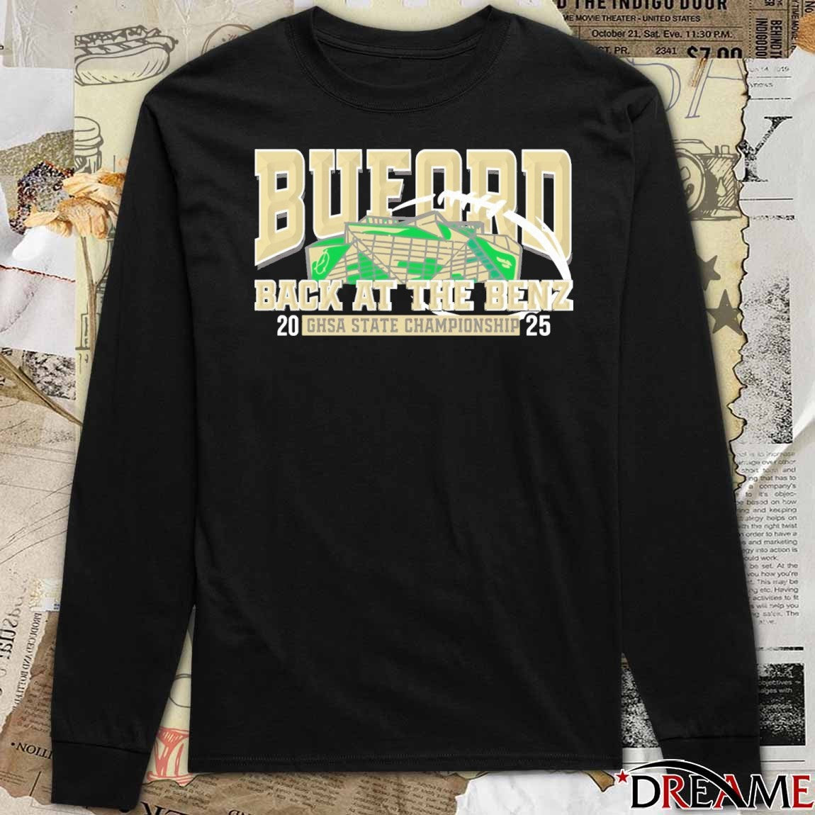 Buford Wolves Back At The Benz 2025 GHSA State Football Championship t-shirt