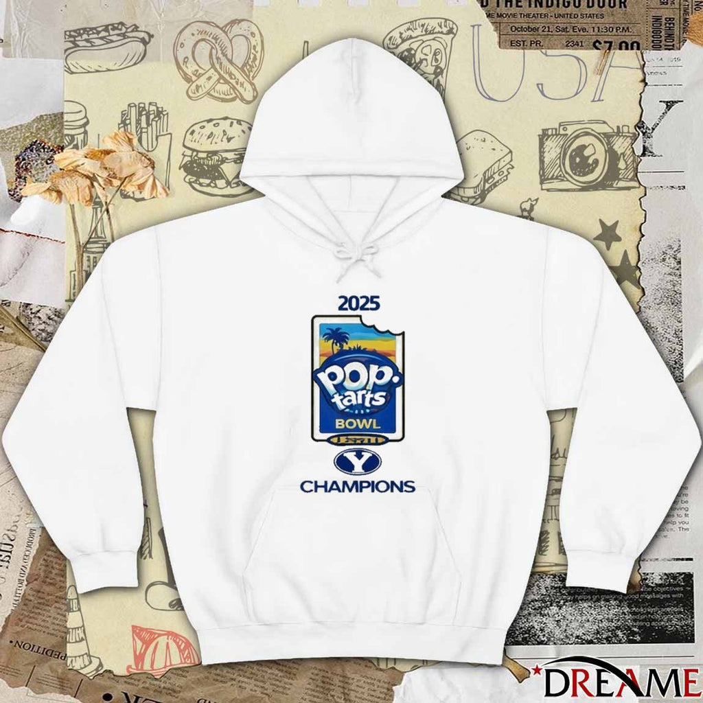 Byu Cougars 2025 Pop-tarts Bowl Champions t-shirt