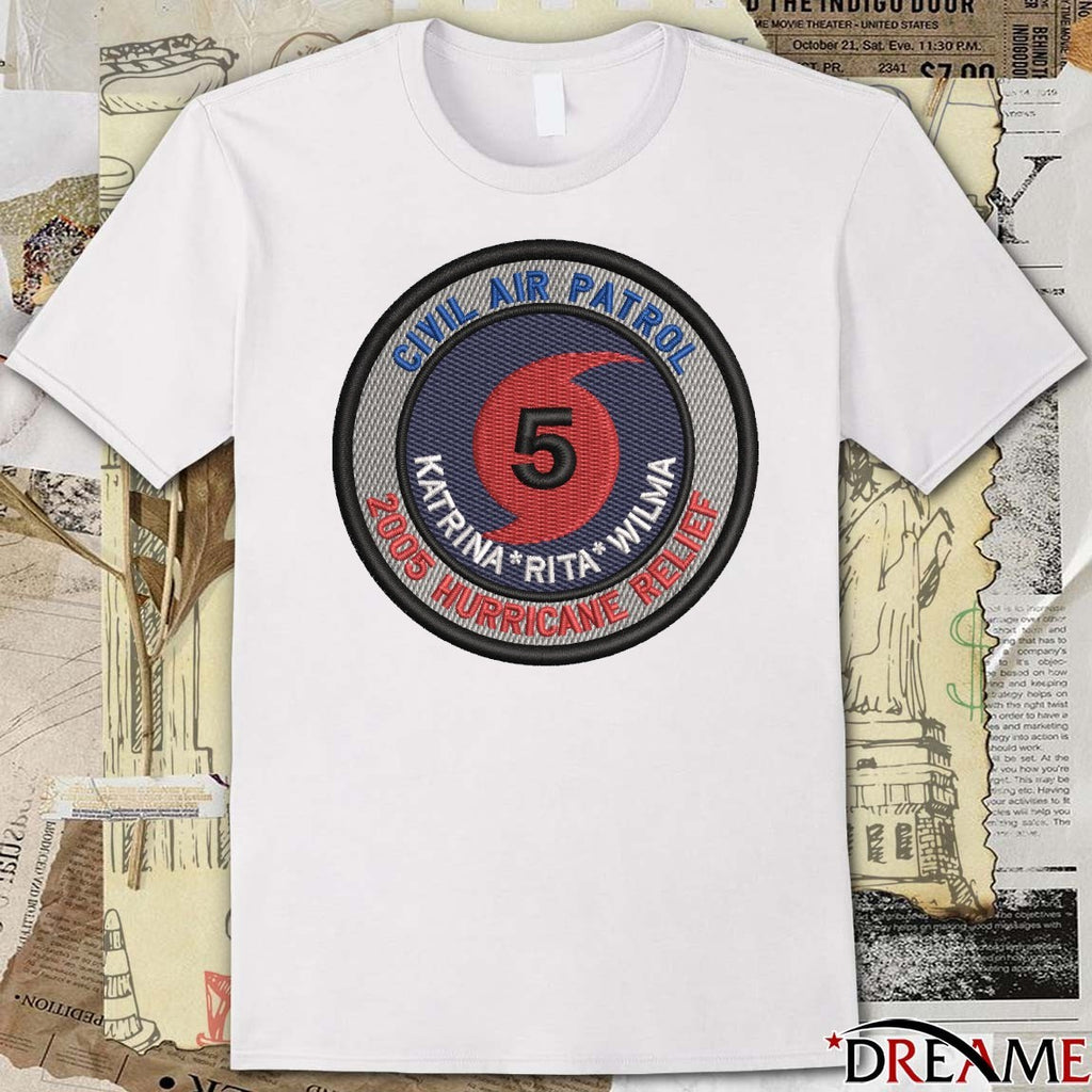 CAP Hurricane Relief Katrina-Rita-Wilma Civil Air Patrol t-shirt