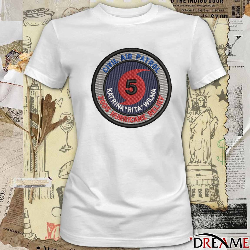 CAP Hurricane Relief Katrina-Rita-Wilma Civil Air Patrol t-shirt