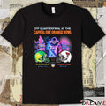 CFP Quarterfinal At The Capital One Orange Bowl Oregon Vs Texas Tech Jan 1 2026 South FL Helmets Art Deco Game t-shirt