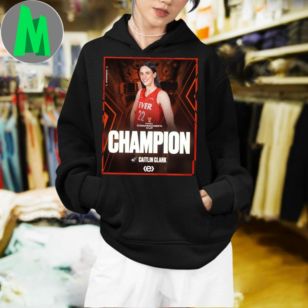 Caitlin Clark #22 WNBA Commissioner’s Cup Champion T-Shirt