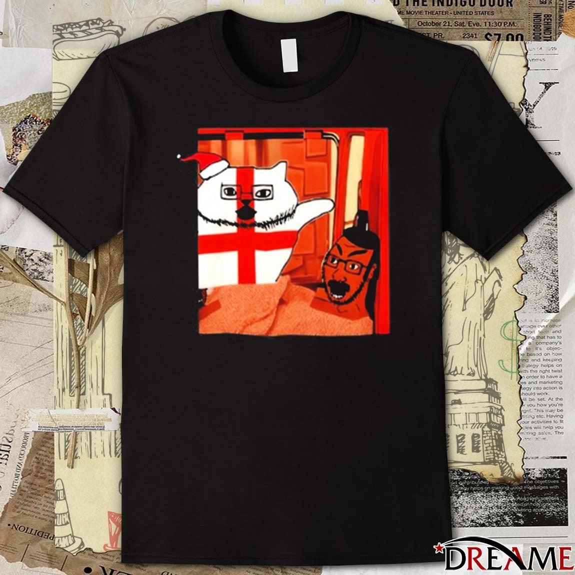 Cal Clear Them Out Cat Christmas 2025 t-shirt
