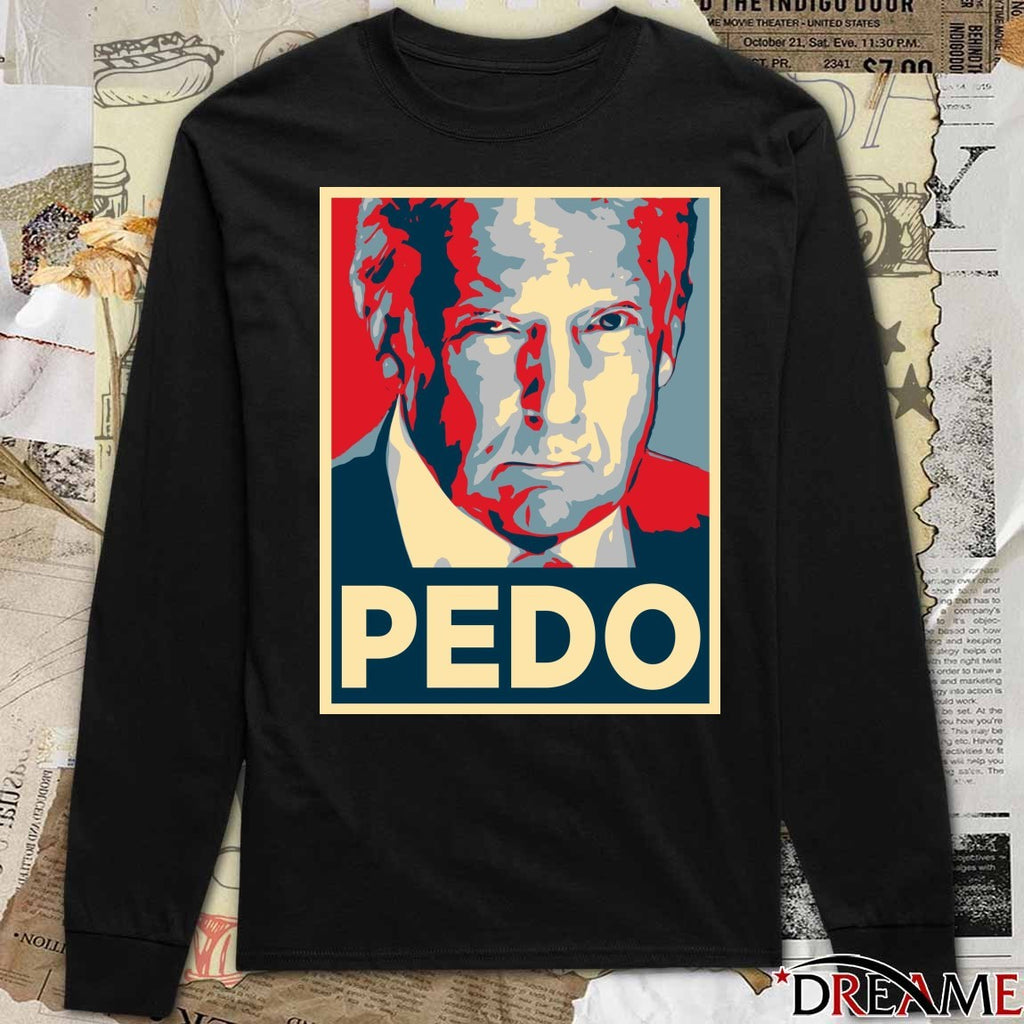 Calendar Girl Parties Donald Trump PEDO Poster t-shirt