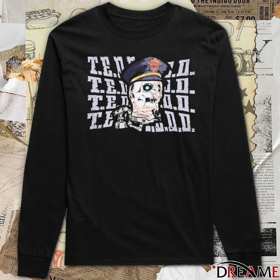 Call Of Duty Black Ops 7 Zombies Tedd Repeat t-shirt