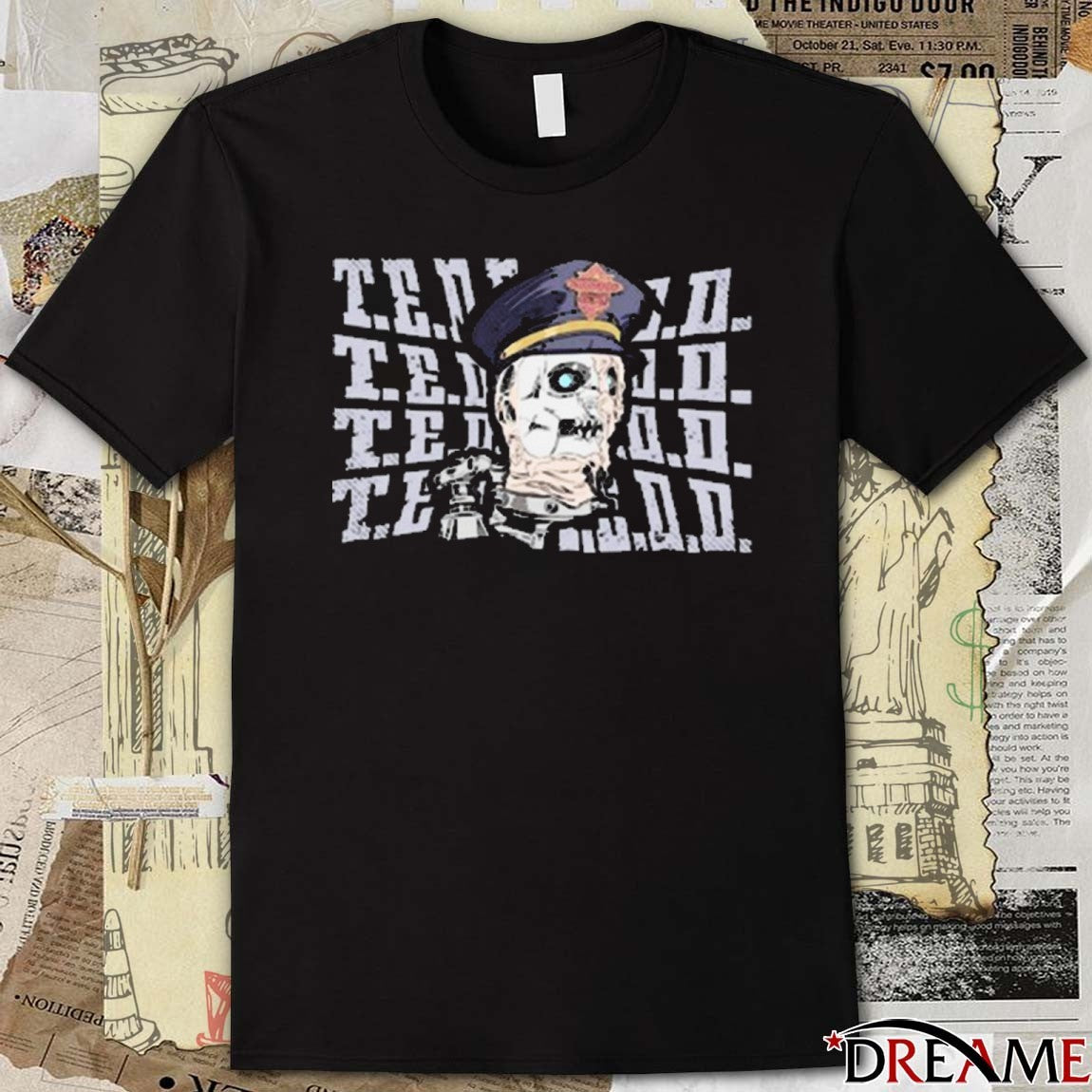 Call Of Duty Black Ops 7 Zombies Tedd Repeat t-shirt