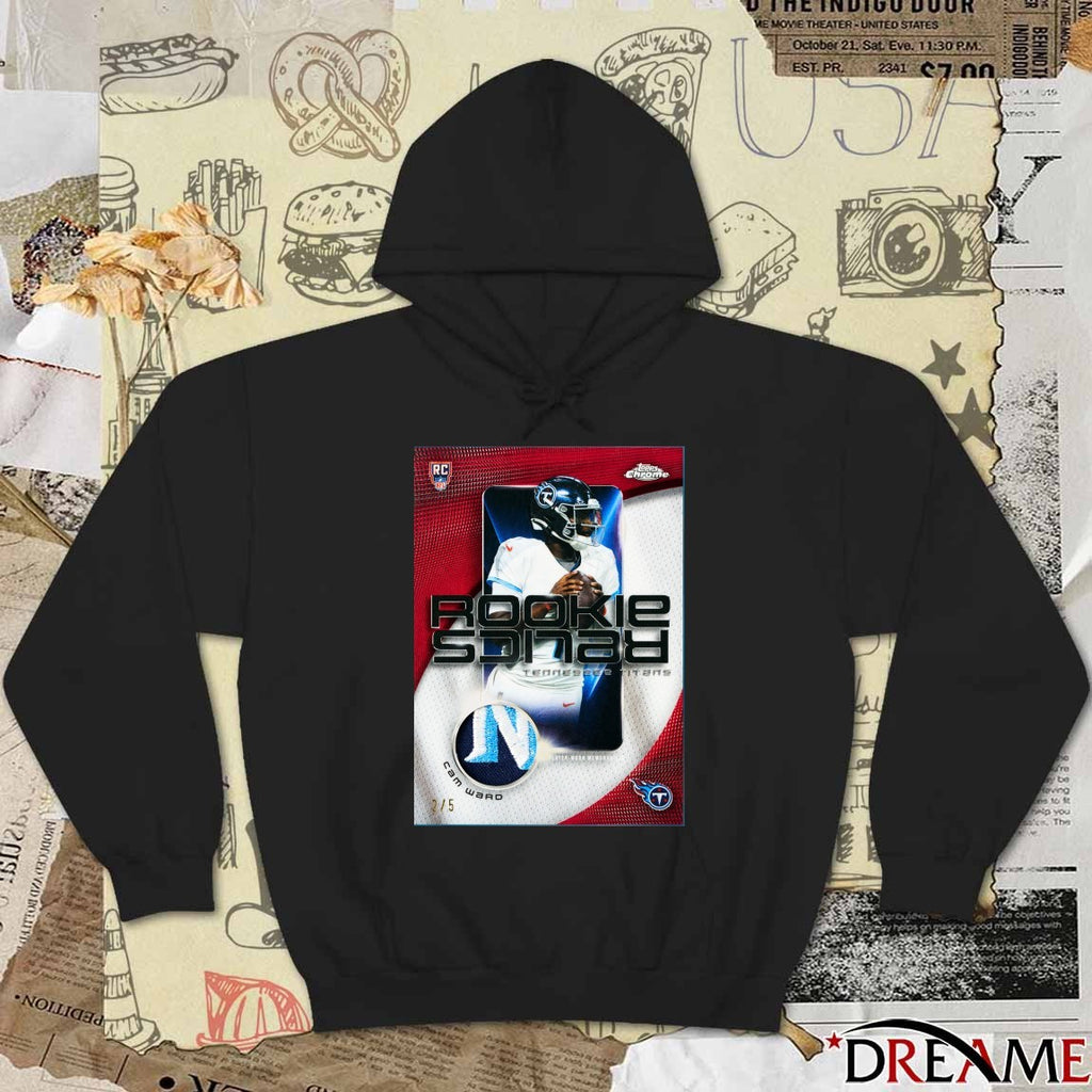 Cam Ward Rookie Relics Tennessee Titans Topps Poster t-shirt