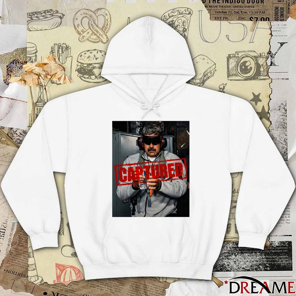 Captured Nicolas Maduro – Free Venezuela t-shirt
