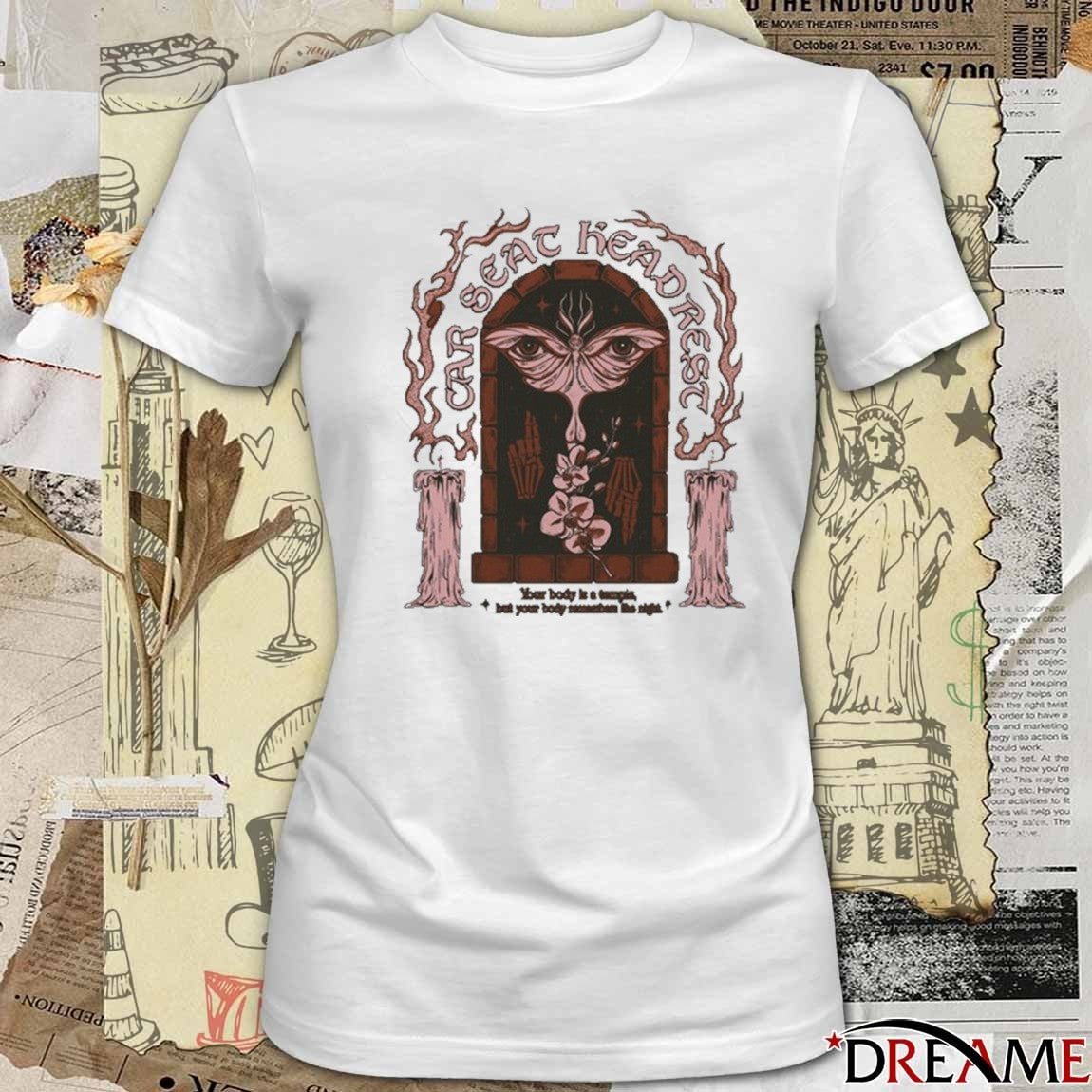 Car Seat Headrest Fox Theater in Oakland CA November 1 2025 t-shirt