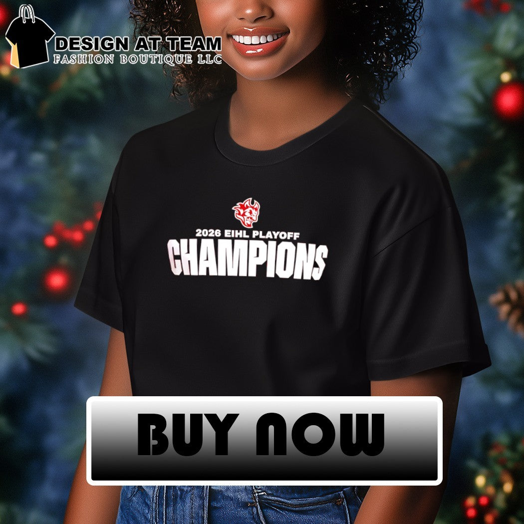 Cardiff Devils winning the 2026 Elite Ice Hockey League Playoffs Champions shirt