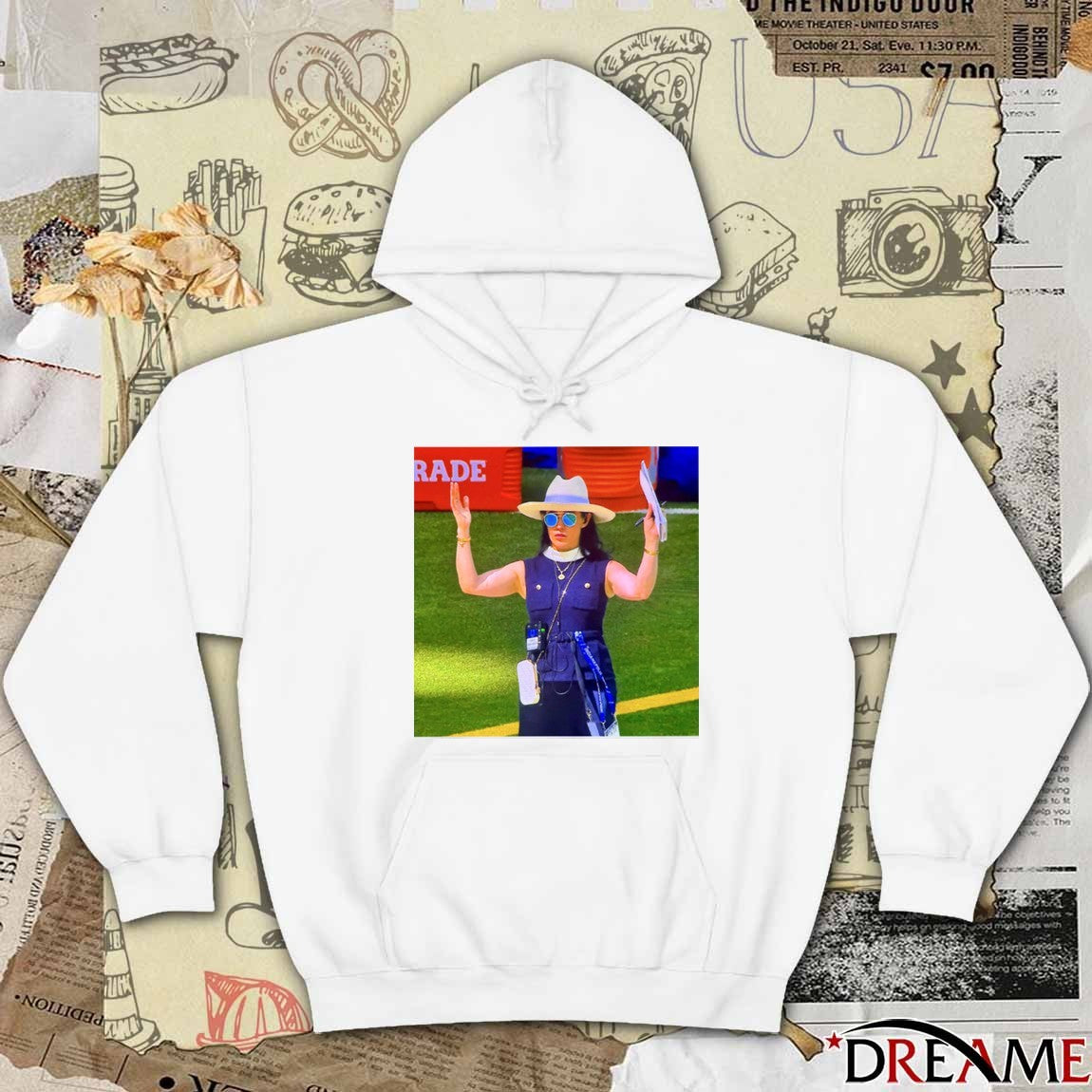 Carlie Irsay-Gordon On The Sideline Photo 2025 t-shirt