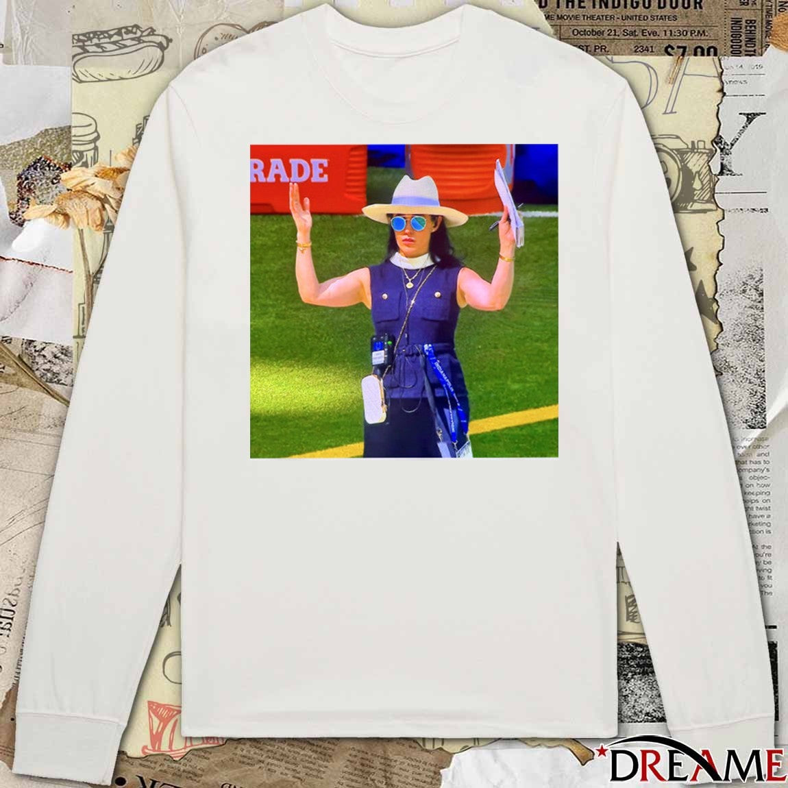 Carlie Irsay-Gordon On The Sideline Photo 2025 t-shirt