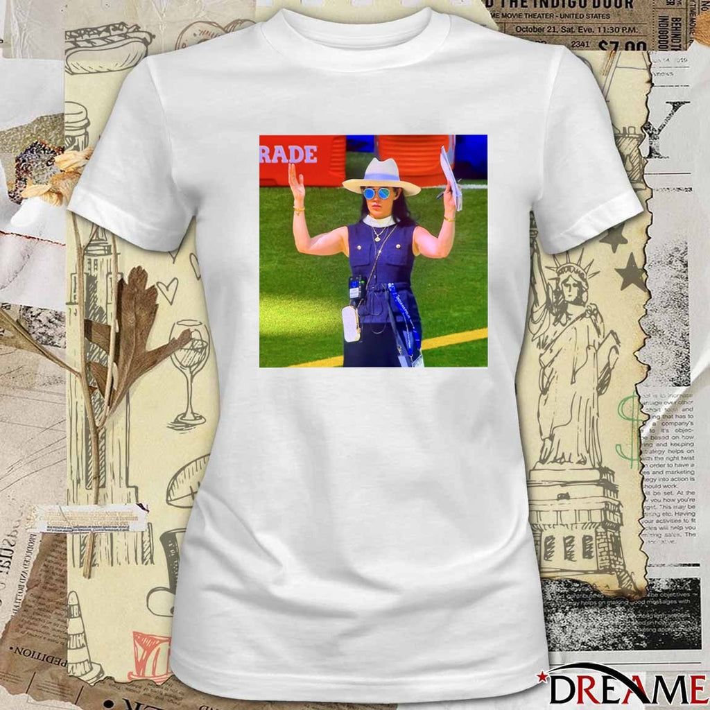 Carlie Irsay-Gordon On The Sideline Photo 2025 t-shirt