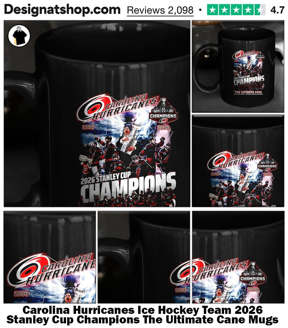 Carolina Hurricanes Ice Hockey Team 2026 Stanley Cup Champions The Ultimate Cane shirt
