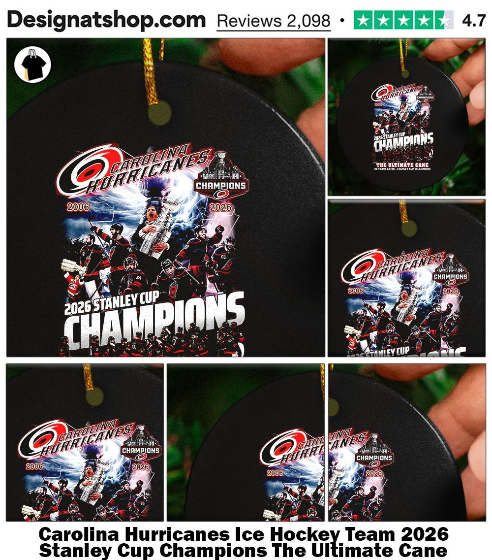 Carolina Hurricanes Ice Hockey Team 2026 Stanley Cup Champions The Ultimate Cane shirt