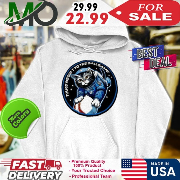 Cat Night Trash Pandas Take Meowt To The Ballgame Shirt