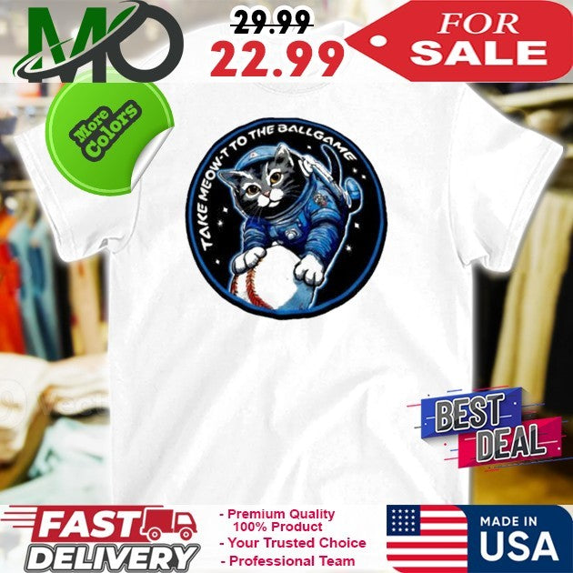 Cat Night Trash Pandas Take Meowt To The Ballgame Shirt