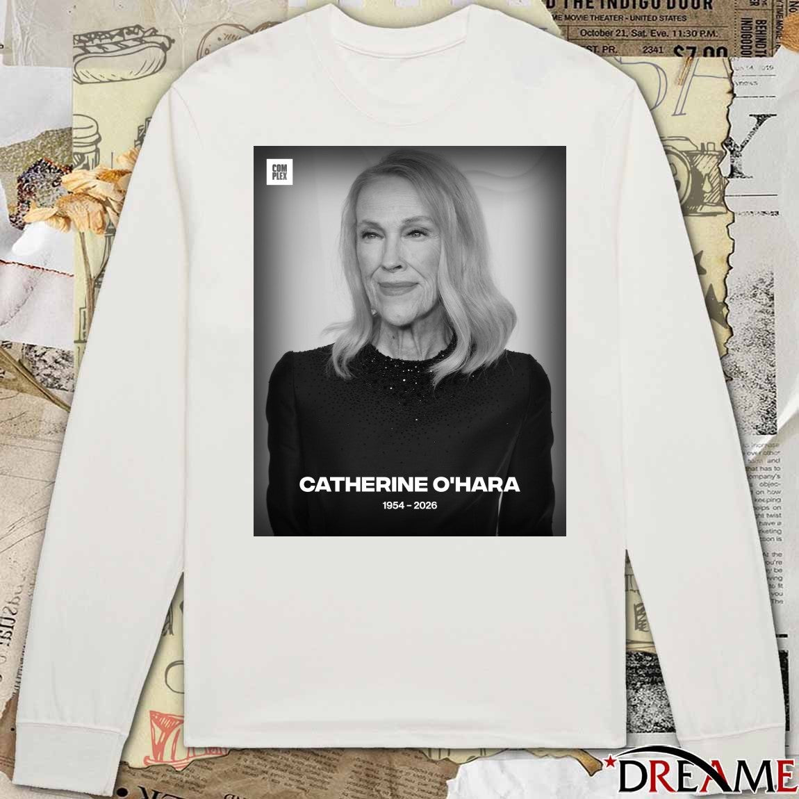 Catherine O’hara Has Passed Away At The Age Of 71 1954 – 2026 Poster t-shirt