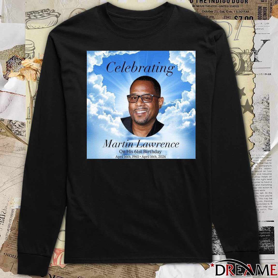 Celebrating Martin Lawrence On His 61st Birthday April 16th 1965 – April 16th 2026 t-shirt