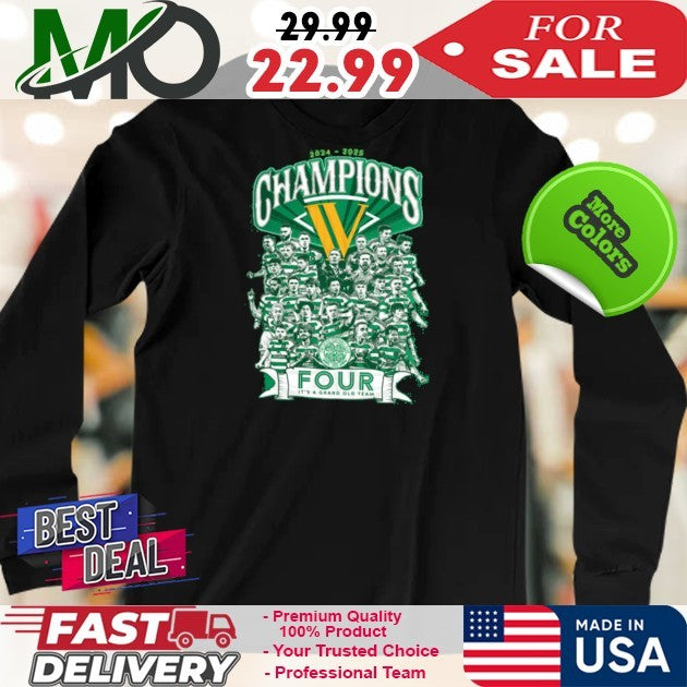 Celtic Football Club 2025 Scottish Cup Champions Shirt