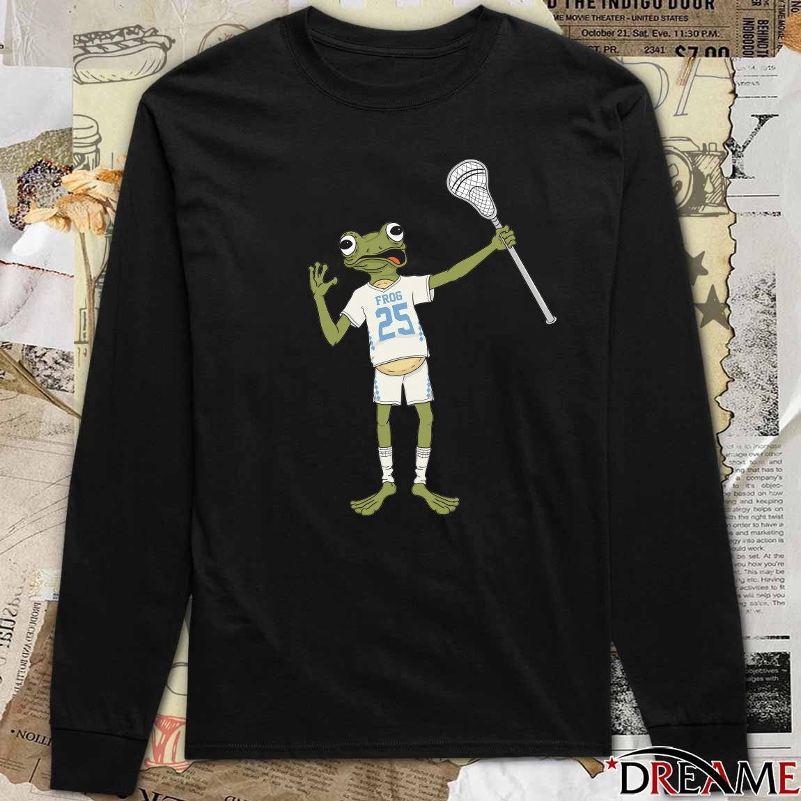 Chapel Hill Lax Frog 2026 t-shirt