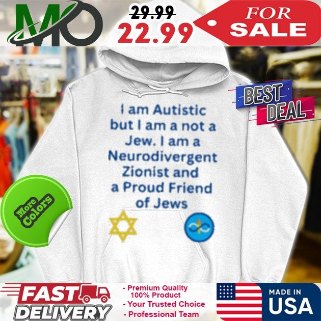Charlie Keeble Autistic Neurodivergent Zionist Proud Friend Jews Shirt