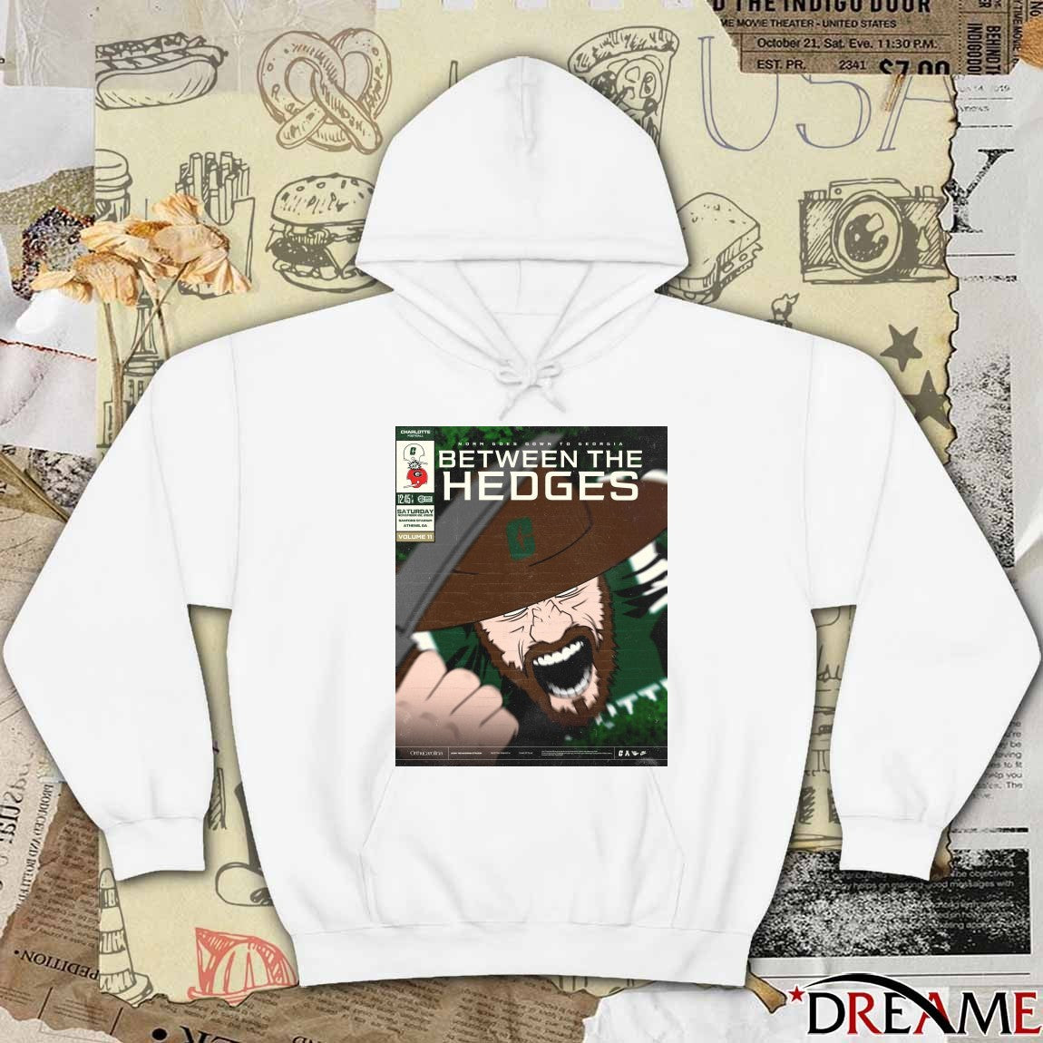 Charlotte 49ers Vs Georgia Bulldogs November 22, 2025 Sanford Stadium in Athens, Georgia Poster t-shirt