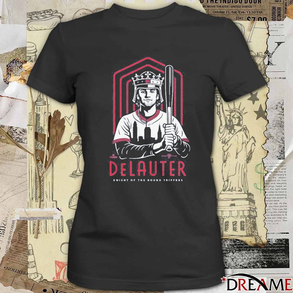 Chase DeLauter Knight Of The Round Trippers Cleveland Guardians t-shirt