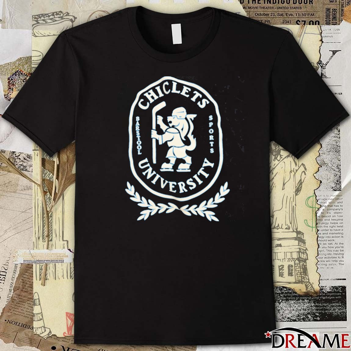 Chiclets University UNRL Ultra Barstool Sports 2025 t-shirt