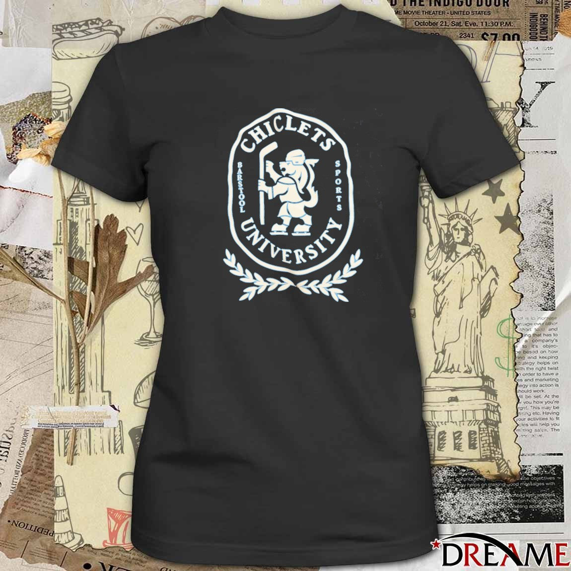 Chiclets University UNRL Ultra Barstool Sports 2025 t-shirt