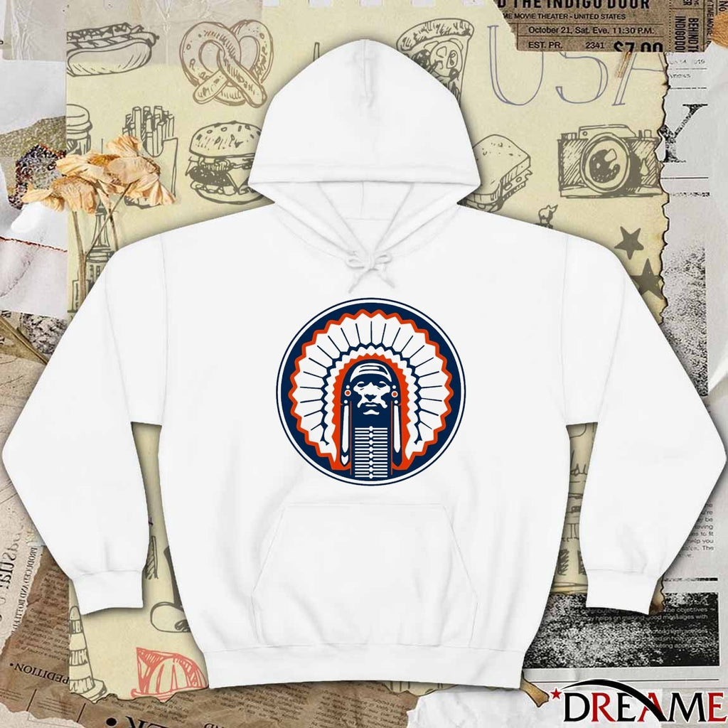 Chief Illiniwek Illinois Urbana-Champaign Logo t-shirt
