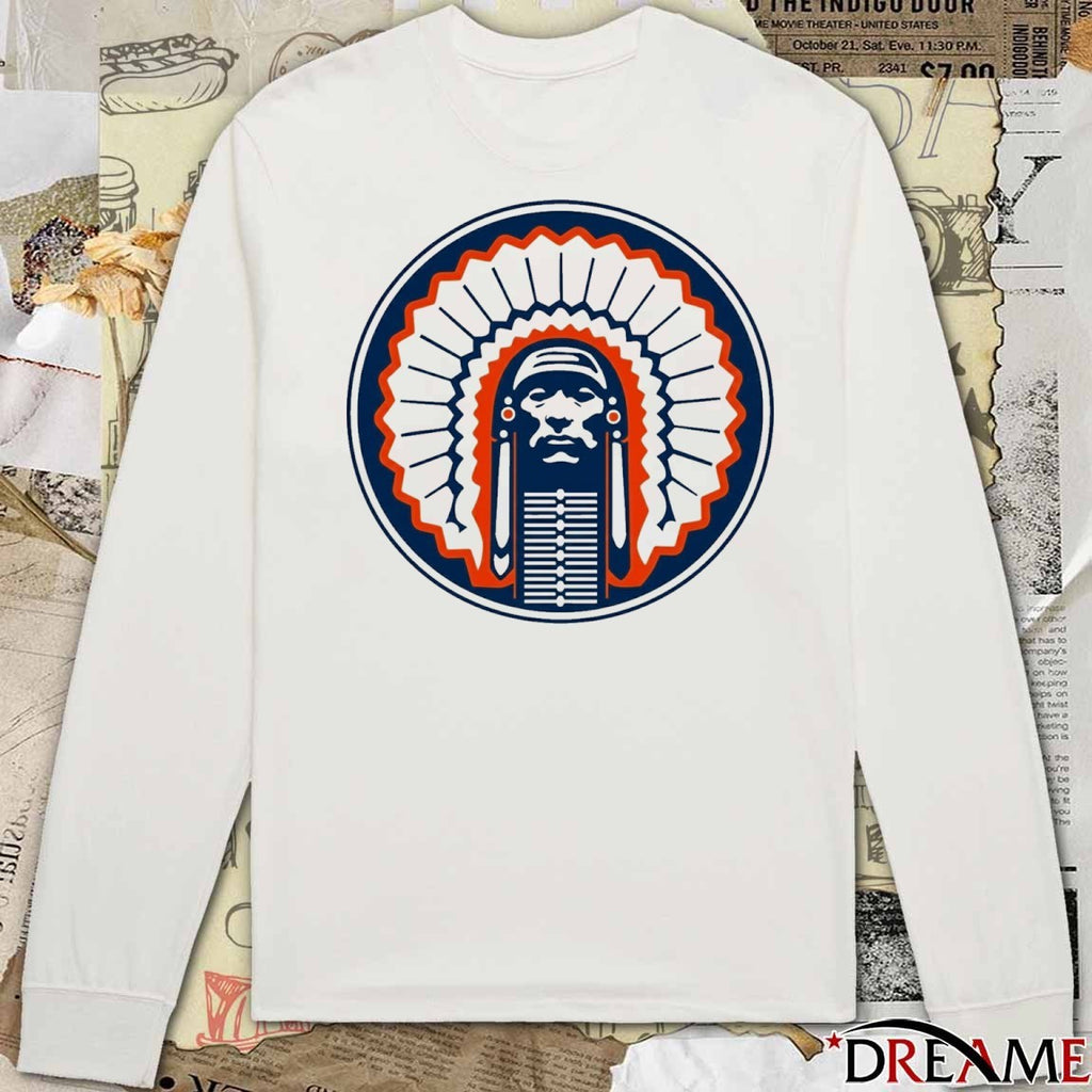 Chief Illiniwek Illinois Urbana-Champaign Logo t-shirt